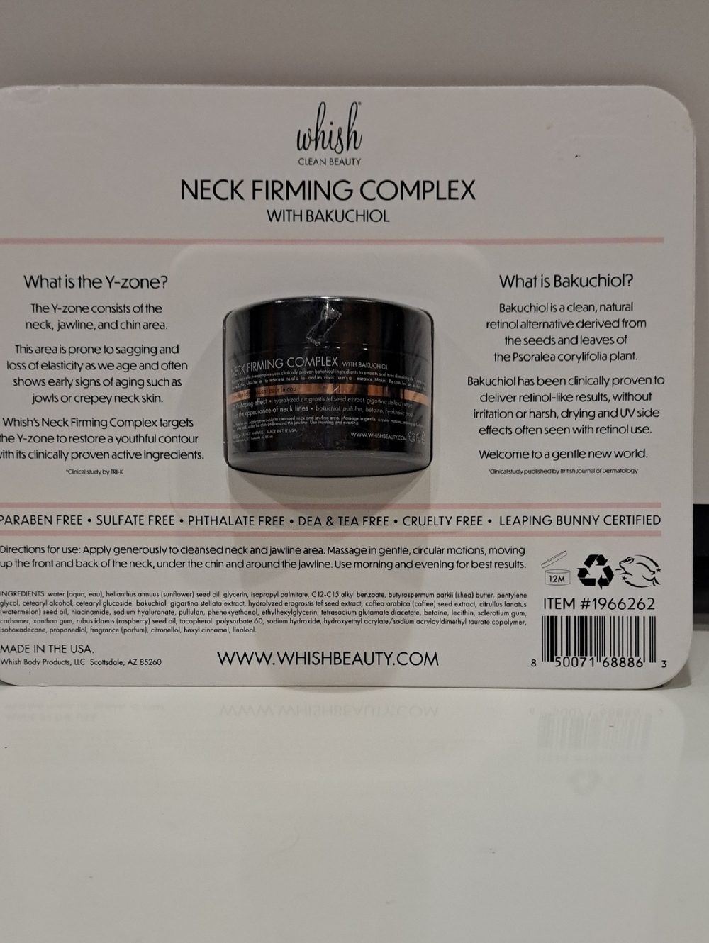 NIB WHISH Neck Firming Complex 3.4oz Msrp. $98 - Picture 2 of 4